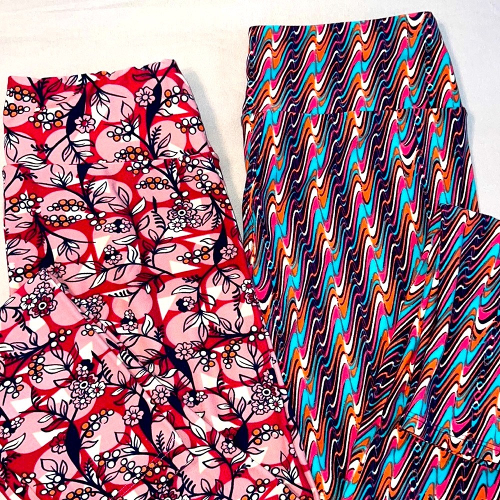 Bundle Of Lularoe Leggings Os - image 2